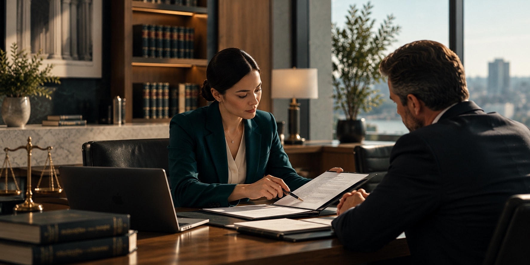 Complex Litigation partner advising a client