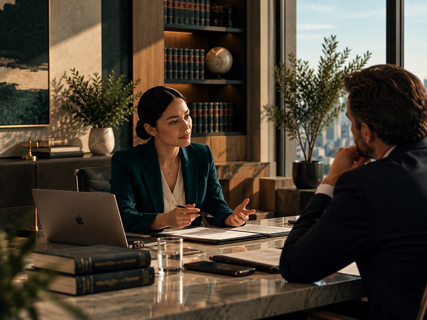 Mergers & Acquisitions partner advising a client